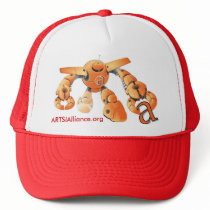 White Front ARTSI Hat by artsialliance White Front ARTSI Hat