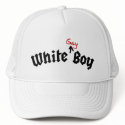 White Gay Boy Hat by TheFamousLabel White Gay Boy Hat
