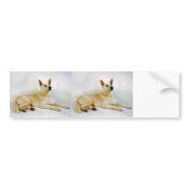 White German Shepherd bumper stickers