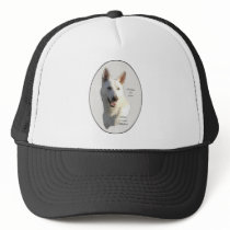 White German Shepherd Gifts hats