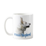 White German Shepherd Name Mug