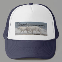 White German Shepherd Rescue hats