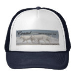 White German Shepherd Rescue Trucker Hats