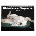 White German Shepherds calendars