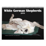 White German Shepherds calendars
