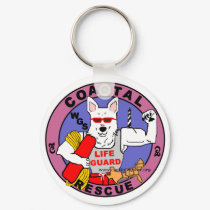 White German Shepherds Key Chain keychains by coastalwgs White German Shepherds Key Chain keychains