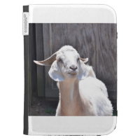 White goat kindle keyboard case