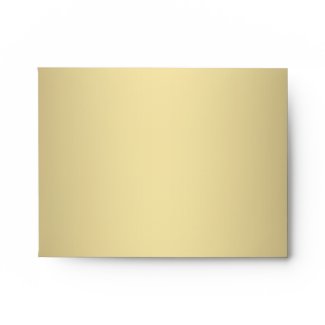 White Gold Linen Envelopes