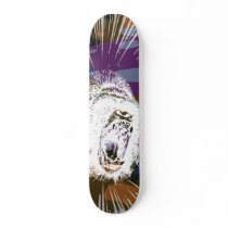 White Gorilla Skateboard