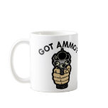 White Got Ammo Pistol Mug