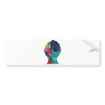 White - Gracey M Bumper Sticker