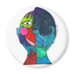 White - Gracey M magnets