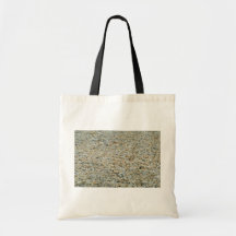 White gravel canvas bags