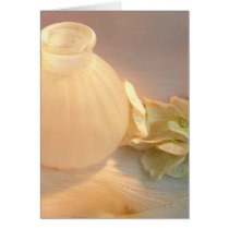 White Greeting Card