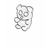 white gummy bear dark t t-shirts