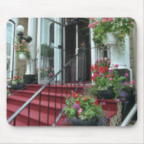 White Halifax Inn flowers mousepads