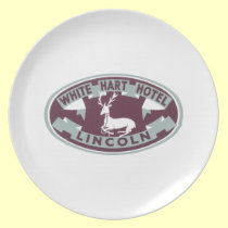White Hart Hotel Lincoln plates