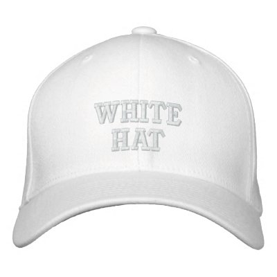 "White Hat" for SEOs Baseball Cap