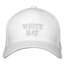 "White Hat" for SEOs Baseball Cap