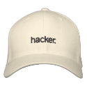 White Hat hacker. embroidered hats
