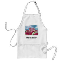 White "Heavenly" Apron