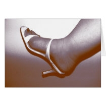 White heels cards