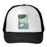 White heron and lotus by Baison, Ukiyoe Trucker Hats