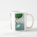 White heron and lotus by Baison, Ukiyoe Mugs