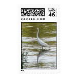 White Heron postage