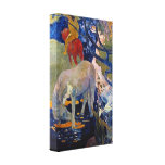 White Horse by Gauguin, Vintage Impressionism Art Gallery Wrapped Canvas