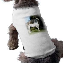 White Horse Dog Shirt