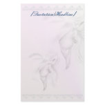 White Horse Head2 stationery_vertical.v2, [Quot...