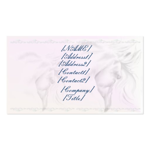 White Horse Head profilecard_business_horizonta... Business Card (back side)