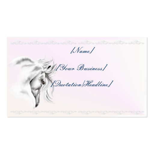 White Horse Head profilecard_business_horizonta... Business Card