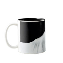 White Horse Head Three Panels Coffee Mug