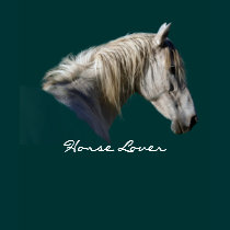 White Horse Lover Equine T-Shirts