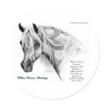 White Horse Ministry Stickers