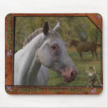 White Horse Mousepad