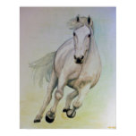 White Horse Poster