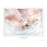 White Horse Running Trough The Clouds