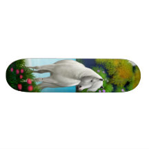 White Horse Skateboard