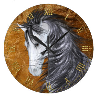 White Horse Wall Clock