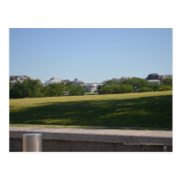 White House across the Washington Monument Lawn.JP Postcard