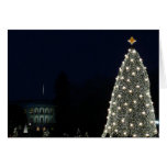 White House and National Tree Card