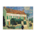 White house at night - Vincent van Gogh Post Cards