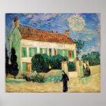 White House at Night, Vincent Van Gogh posters