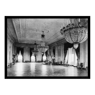 White House Chandeliers 1903 print
