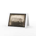 White House DC Daguerreotype 1846 Greeting Card