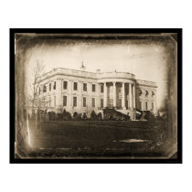 White House DC Daguerreotype 1846 posters by lc_prints White House DC Daguerreotype 1846 posters