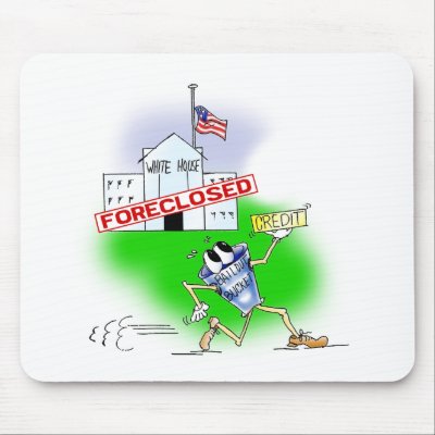 White House Foreclosed Mouse pad